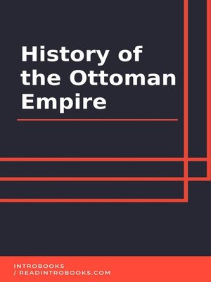 cover image of History of the Ottoman Empire